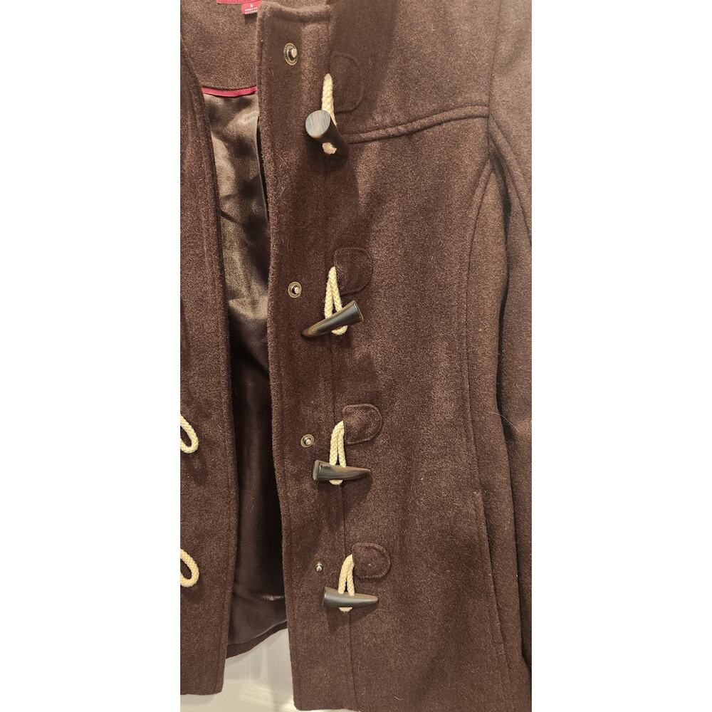 Merona Wool Hooded Coat Women's‎ Small - Picture 4 of 7
